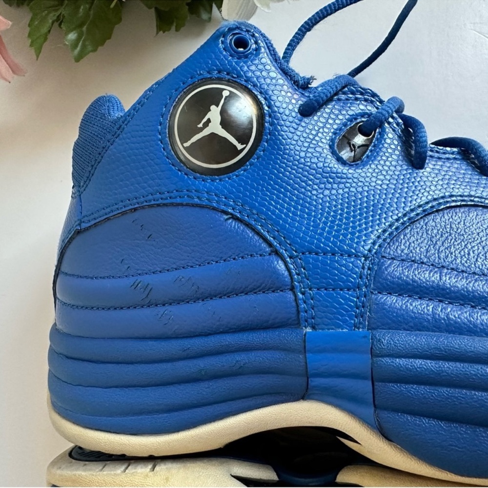 Jordan Jumpman Team 1 Sport Blue/White-Black Lace Up Sneakers - Picture 14 of 15